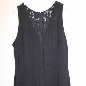 Black BB Dakota Sheath Dress with Lace - Sz 2X